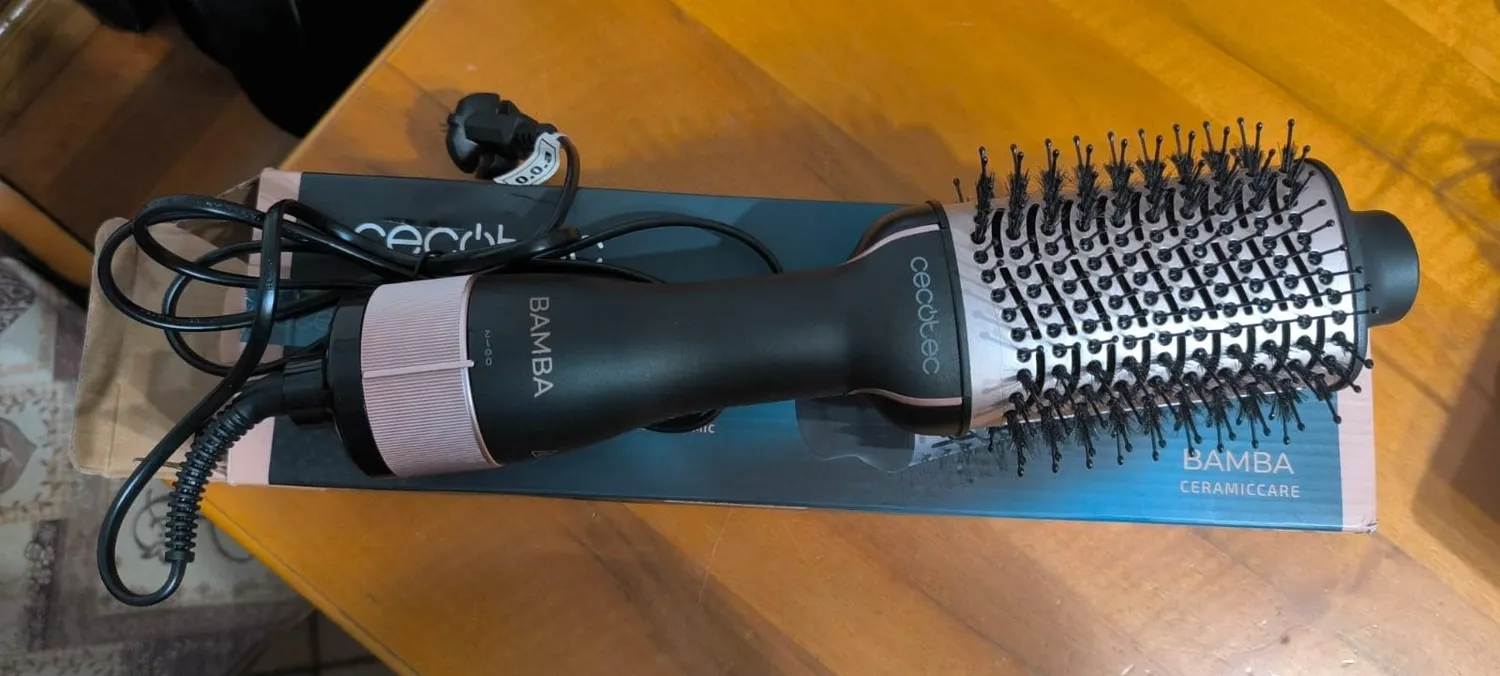 Cecotec Bamba CeramicCare brosse à air blanche 1200W