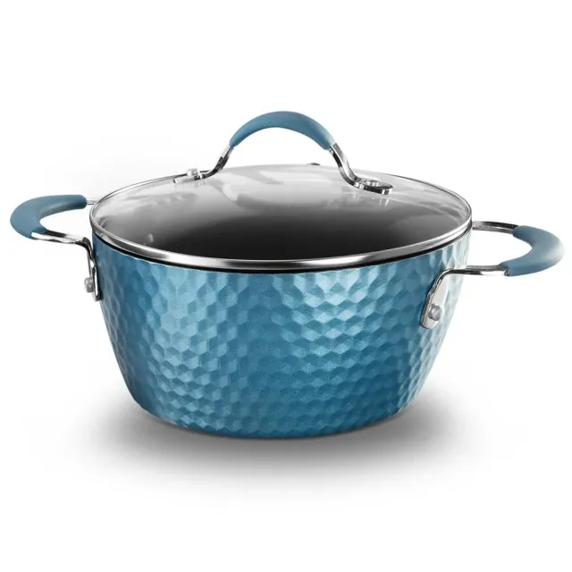 Nutrichef Cocotte Antiadhésive 3,6 Qt Motif Diamant