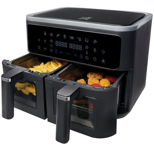 Fritel ST 8480 double friteuse air 2x4,5 L SYNC sans PFAS