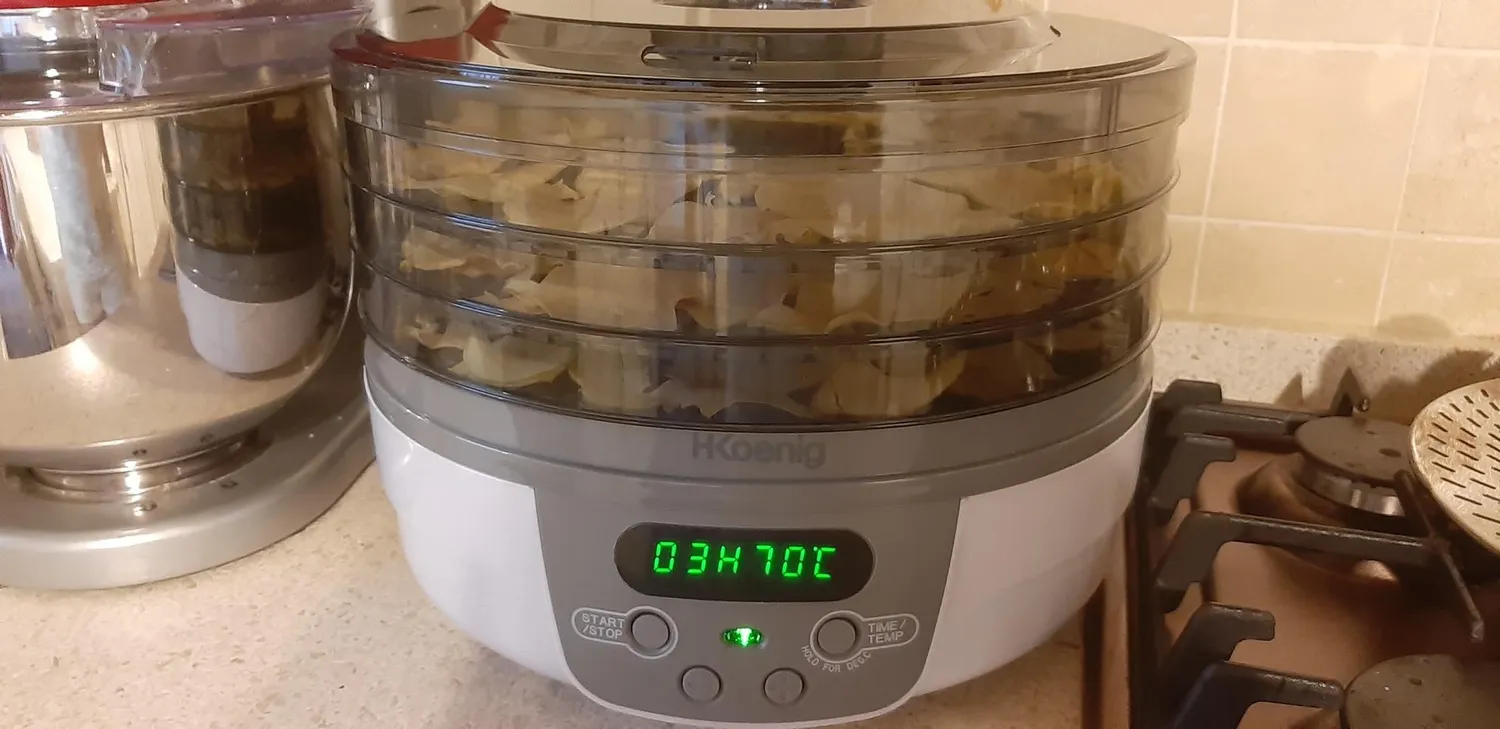 H.Koenig DSY700 déshydrateur alimentaire 5 plateaux blanc