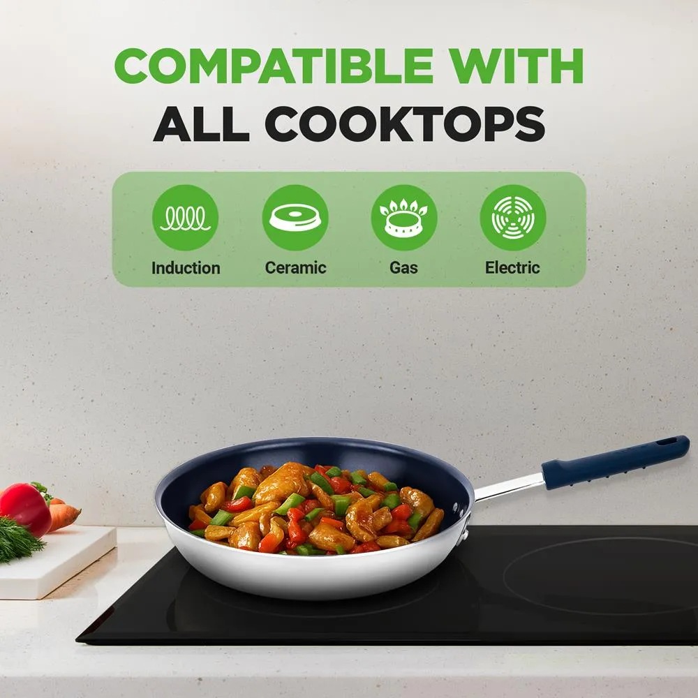 Nutrichef NCFRYP12 poêle 30 cm céramique antiadhésive