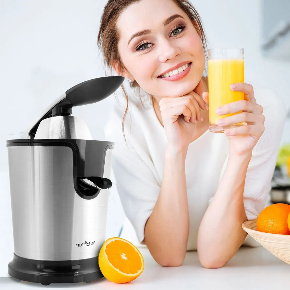 Nutrichef presse-agrumes électrique inox 160 W