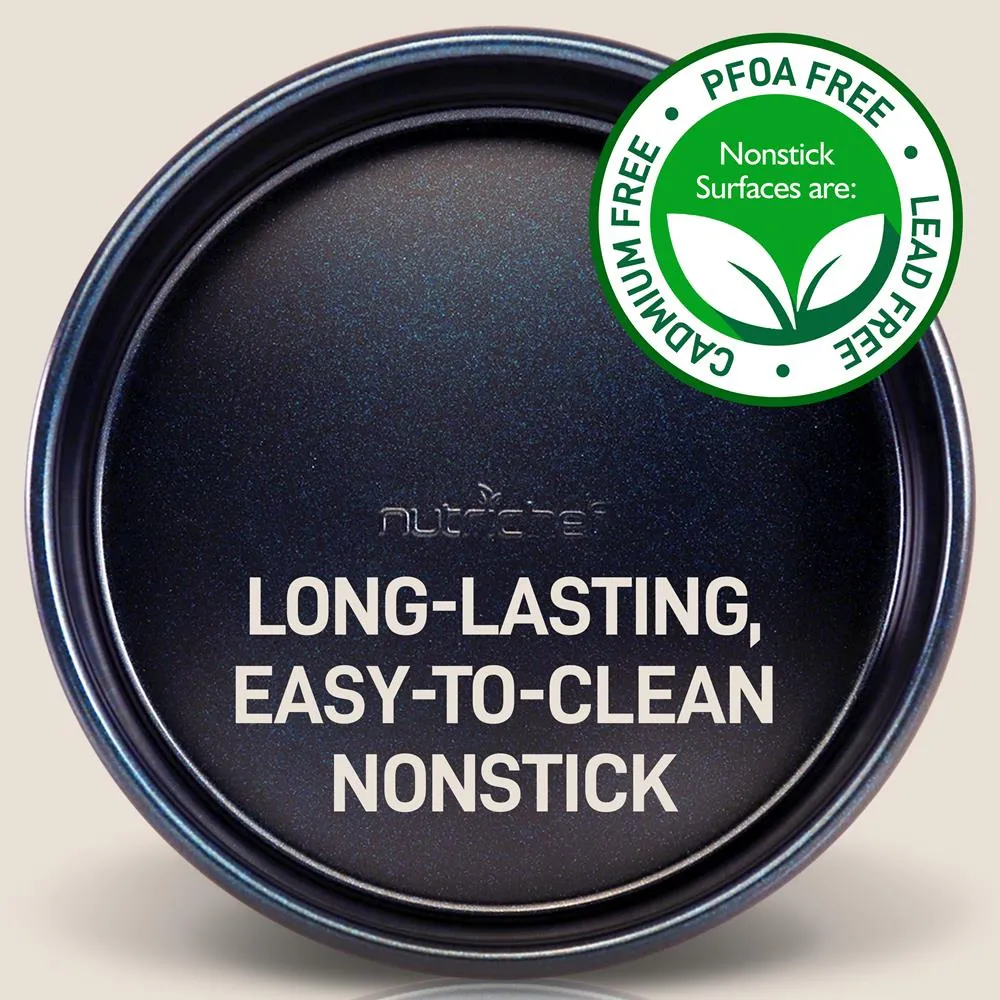 Nutrichef moule à gâteau rond 19,5 cm antiadhésif