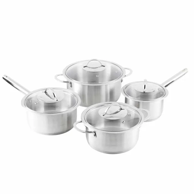 Kitchencook Intuitive set casseroles inox 4 pièces induction