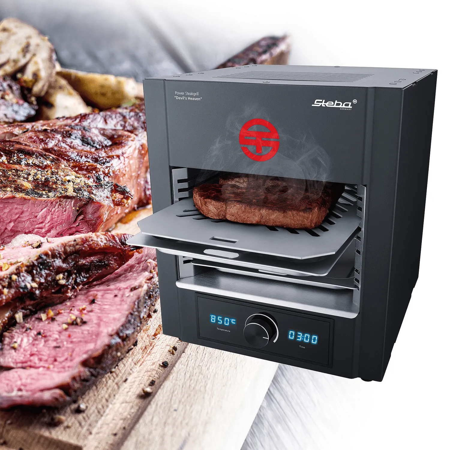 Steba PS M2000 Devil's Heaven grill steak 850°C comme neuf