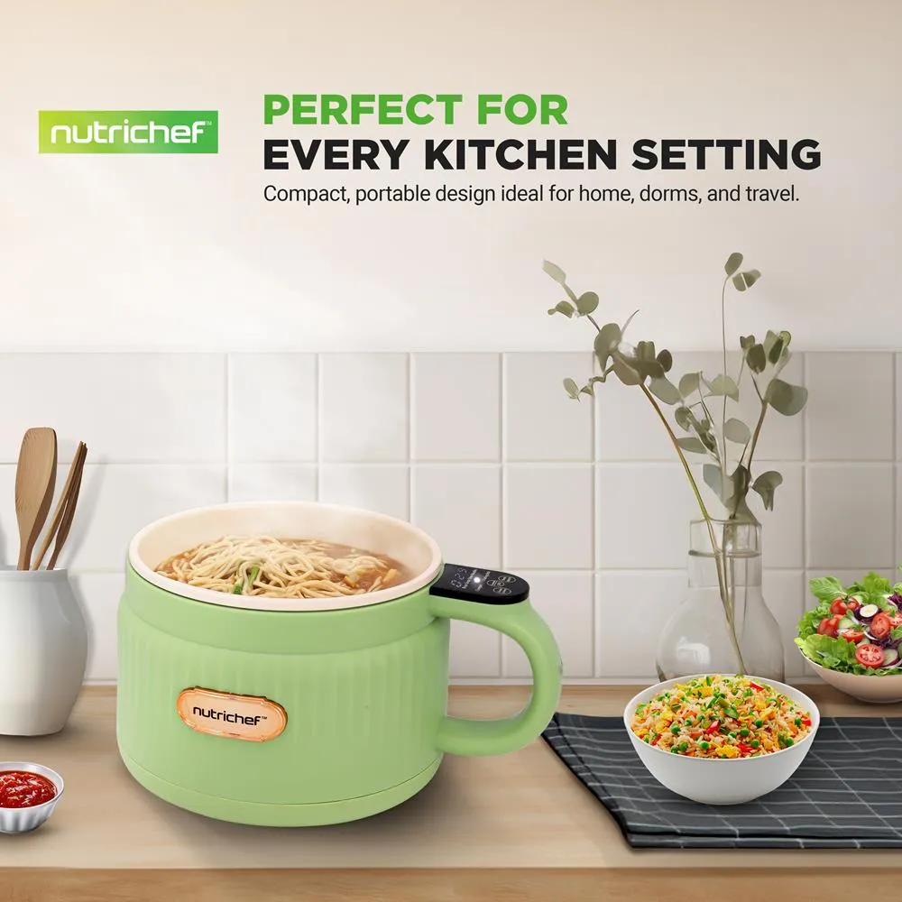 Nutrichef NC12BGREEN cuiseur à riz vert 1,6 L
