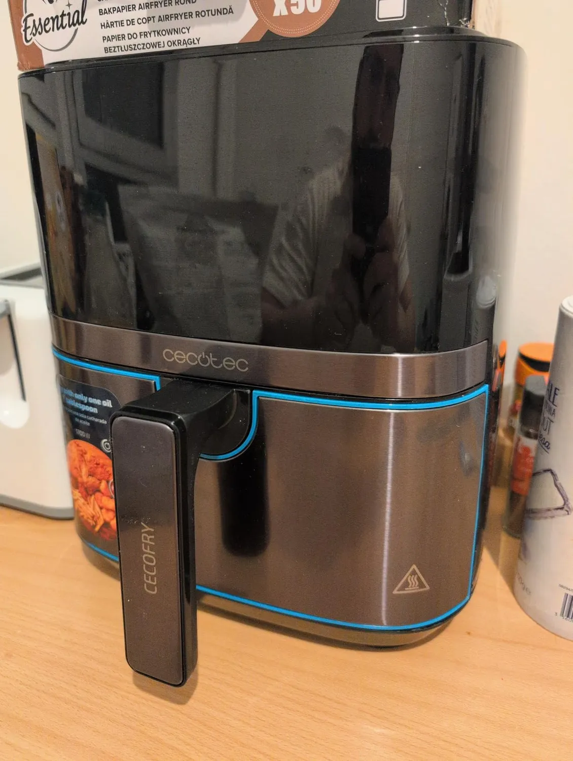 Cecotec Cecofry Full InoxBlack Pro 5500 friteuse 5,5 L noire