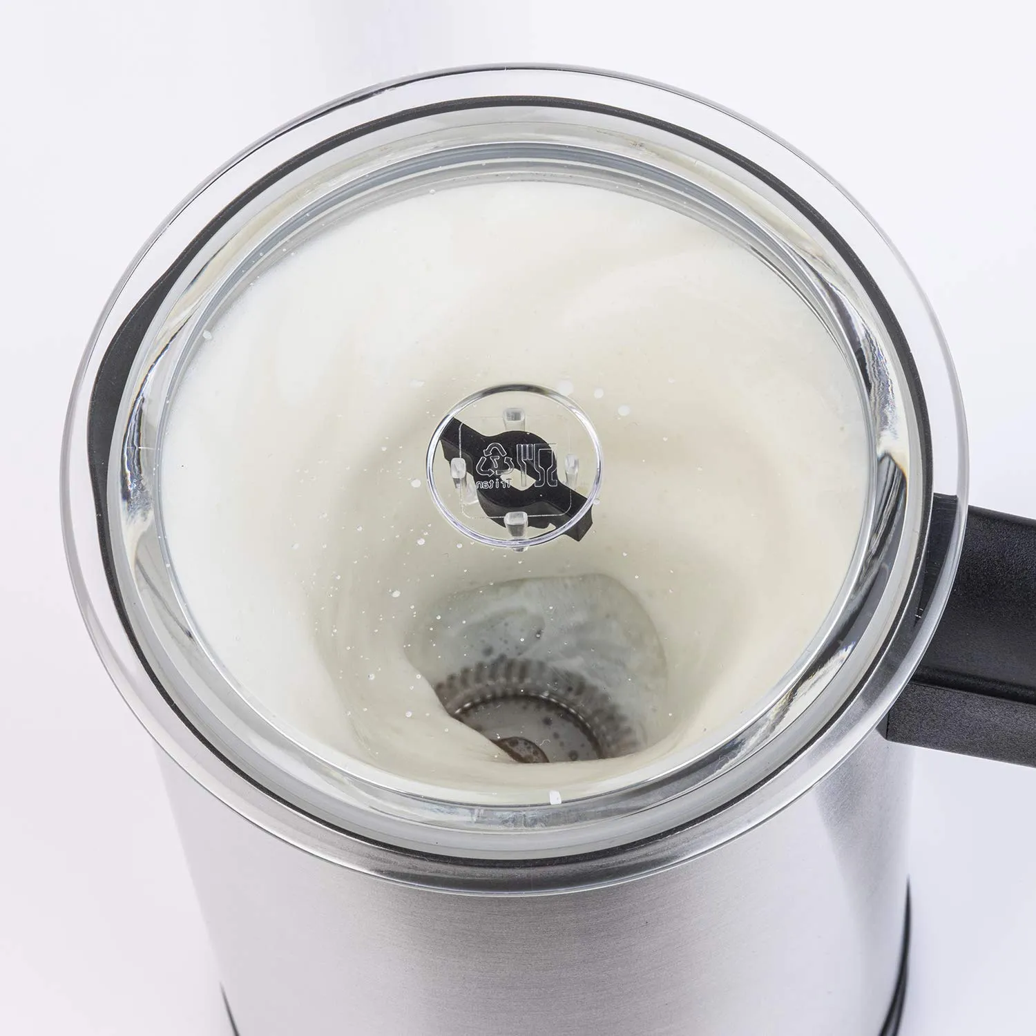 H.Koenig MLK8 mousseur à lait 0,24L inox chaud froid