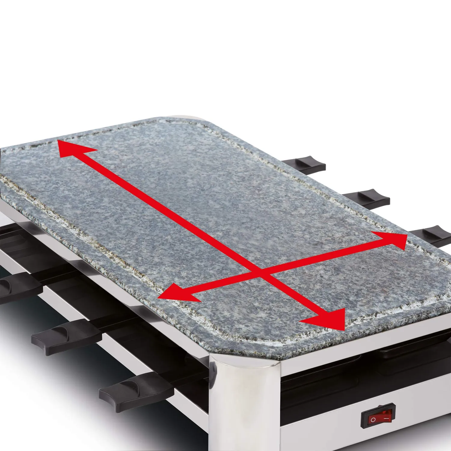 Fritel SG 2180 pierrade raclette 8 personnes sans PFAS