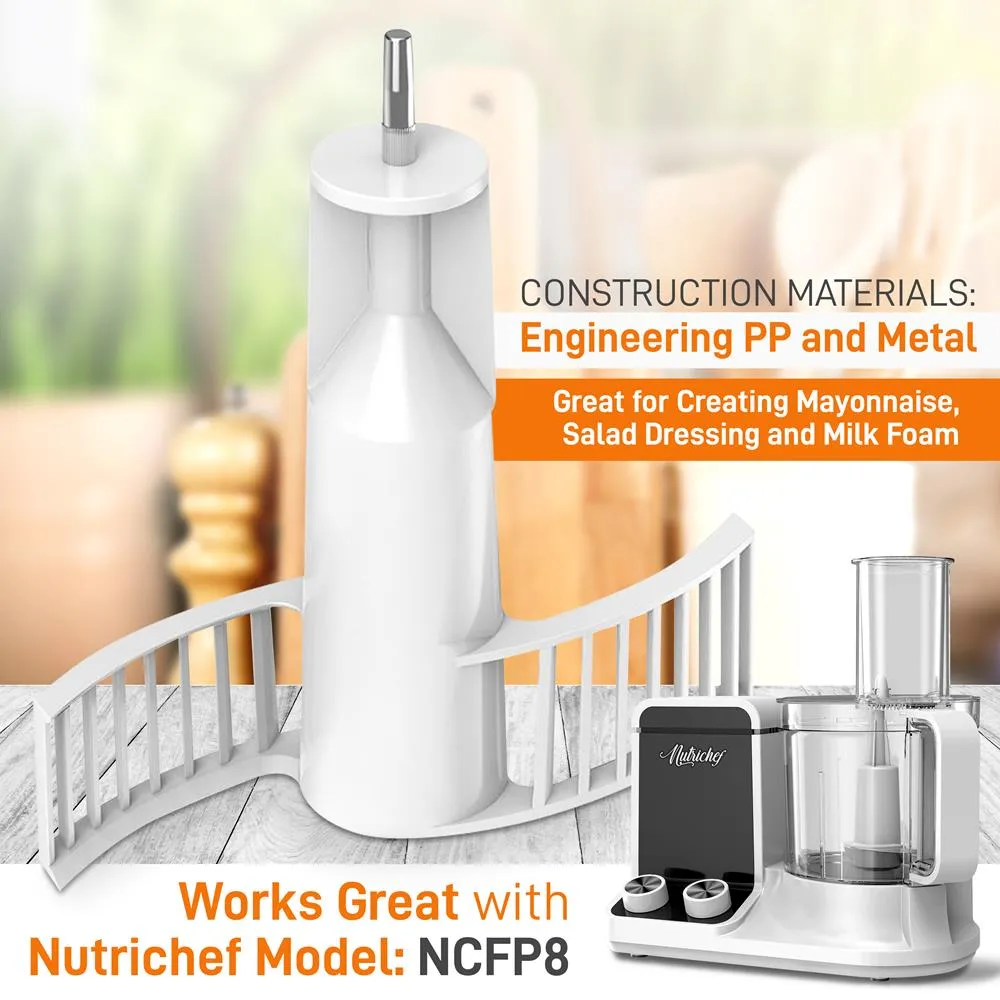 Nutrichef NCFP8 disque émulsionneur pour robot