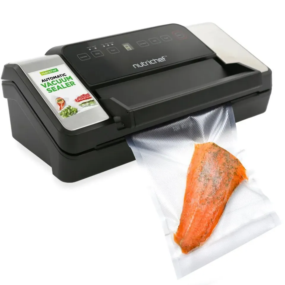 Nutrichef machine sous vide double soudure cutter intégré