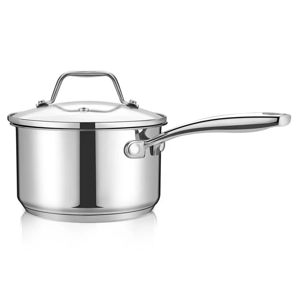 Nutrichef NCSP2 casserole inox 1,9 L avec couvercle