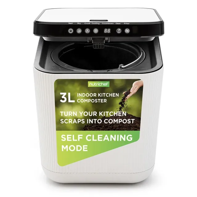Nutrichef NCVK9112BWH composteur électrique 3L blanc