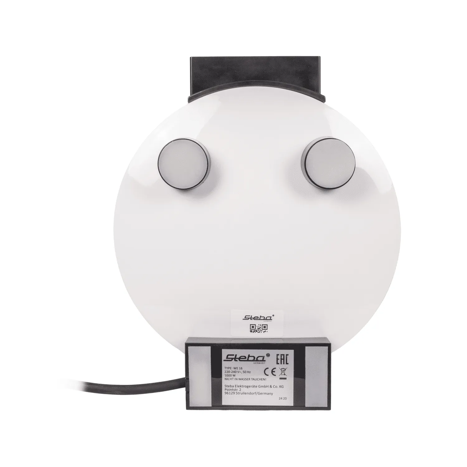 Steba WE 16 gaufrier 5 cœurs 16,5 cm antiadhésif
