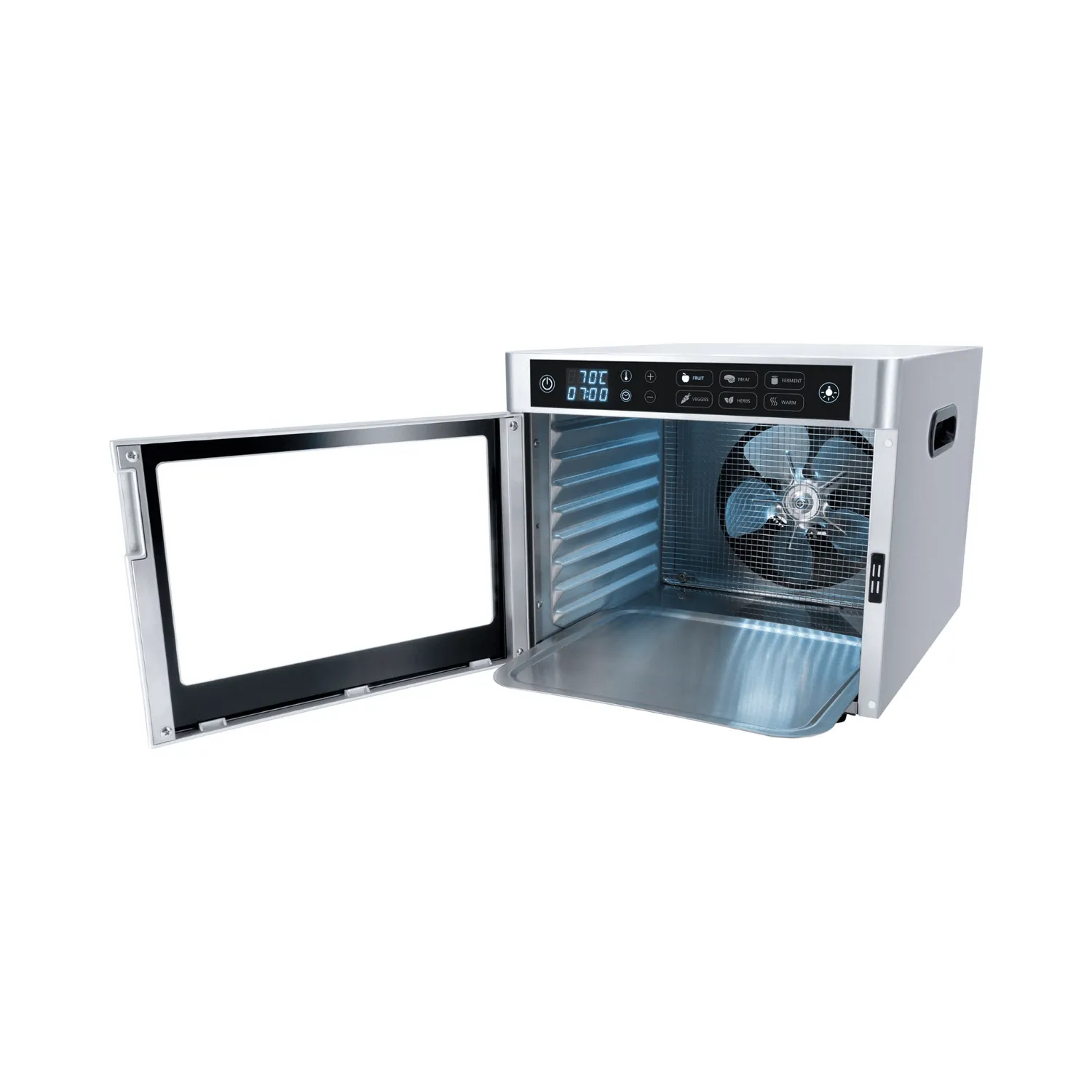 Steba ED 80 déshydrateur alimentaire inox 8 plateaux