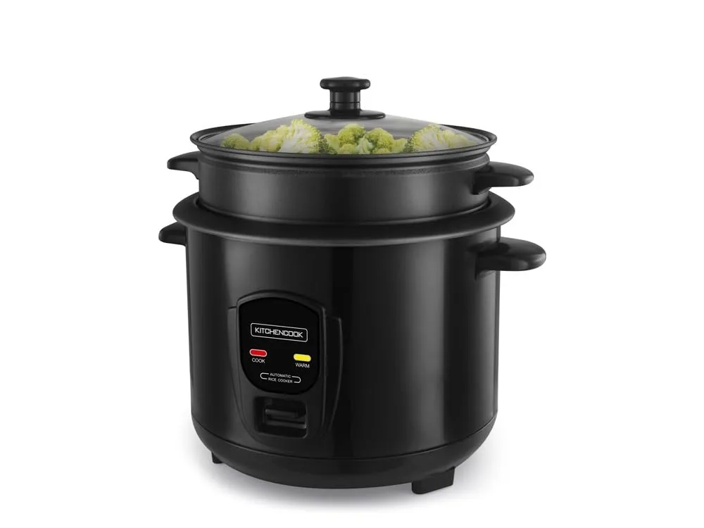 KitchenCook Japan X cuiseur riz 1,8L vapeur noir