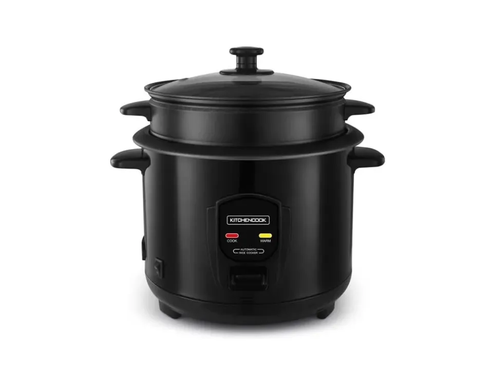 KitchenCook Japan X cuiseur riz 1,8L vapeur noir