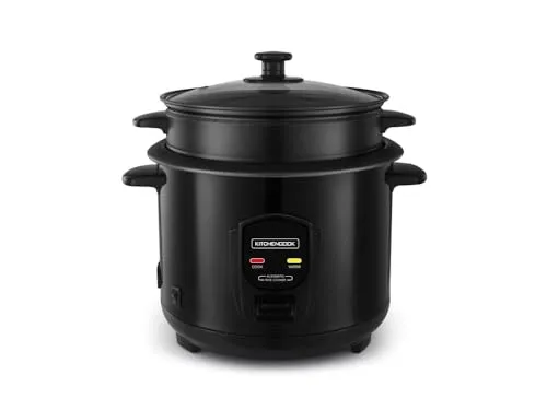 KitchenCook Japan X cuiseur riz 1,8L vapeur noir