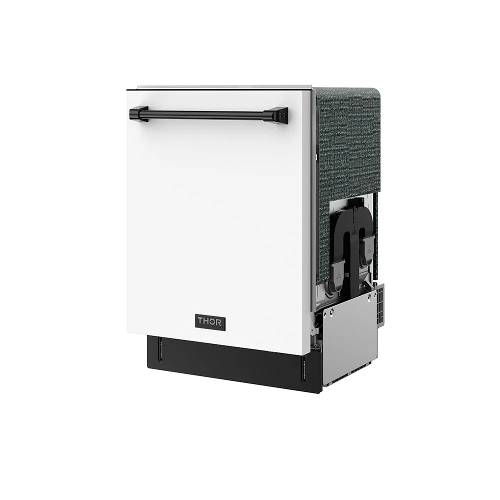 Thor Gordon Ramsay DW24X8BA lave-vaisselle 24 pouces blanc noir