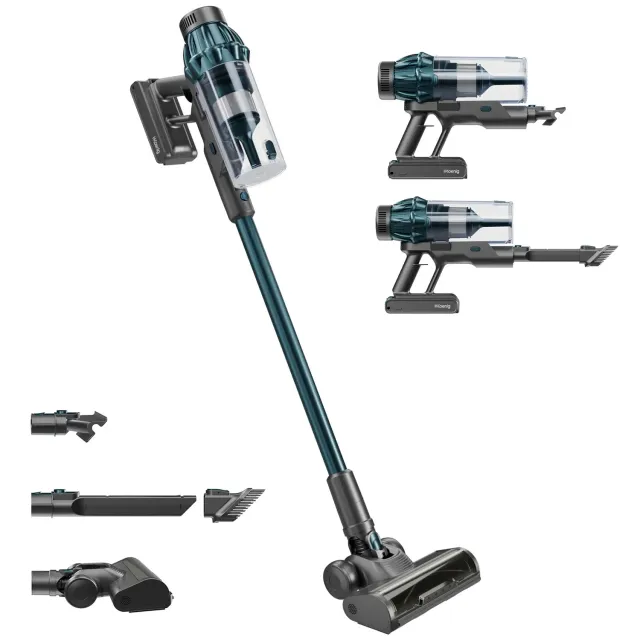 H.Koenig UPX32 aspirateur balai sans fil bleu 50 min
