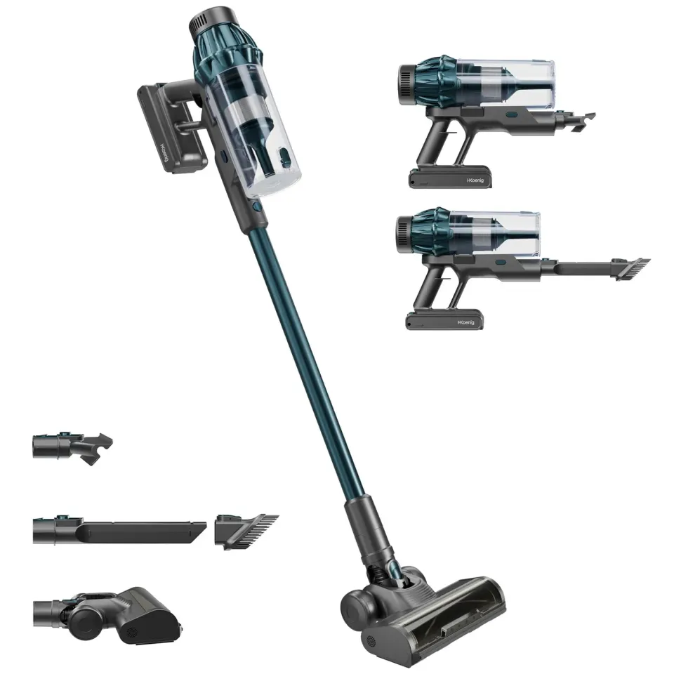 H.Koenig UPX32 aspirateur balai sans fil bleu 50 min