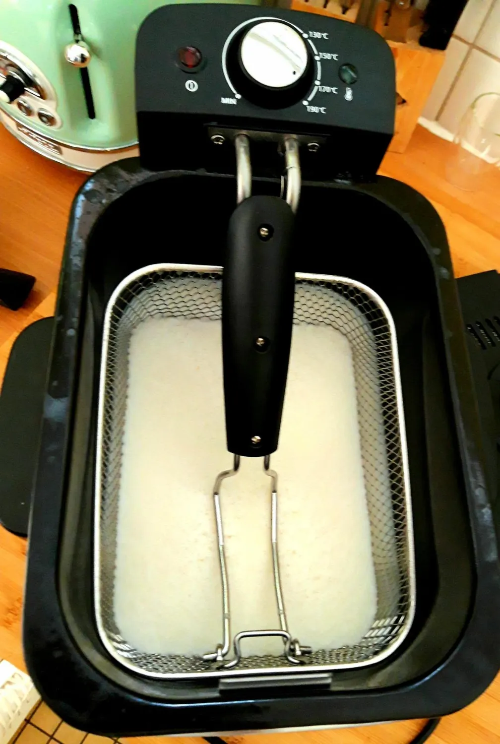H.Koenig DFX500 Friteuse 3L Inox 2200W Anti-odeur