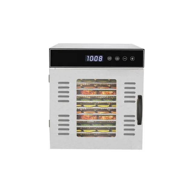 Nutrichef déshydrateur alimentaire inox 14 plateaux