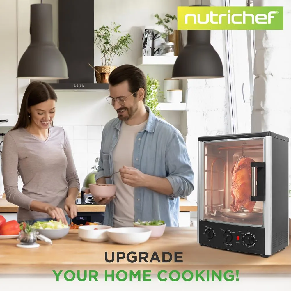 Nutrichef Vertical Rotisserie four rôtisserie 1500 W