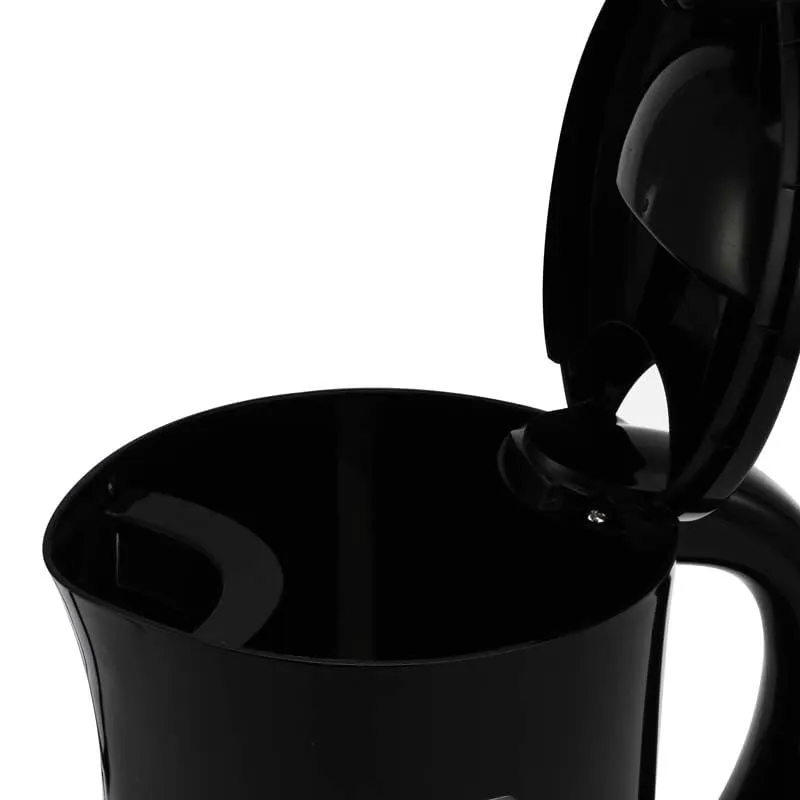 Kitchencook Cosy Tea bouilloire noire 1,7 L légère