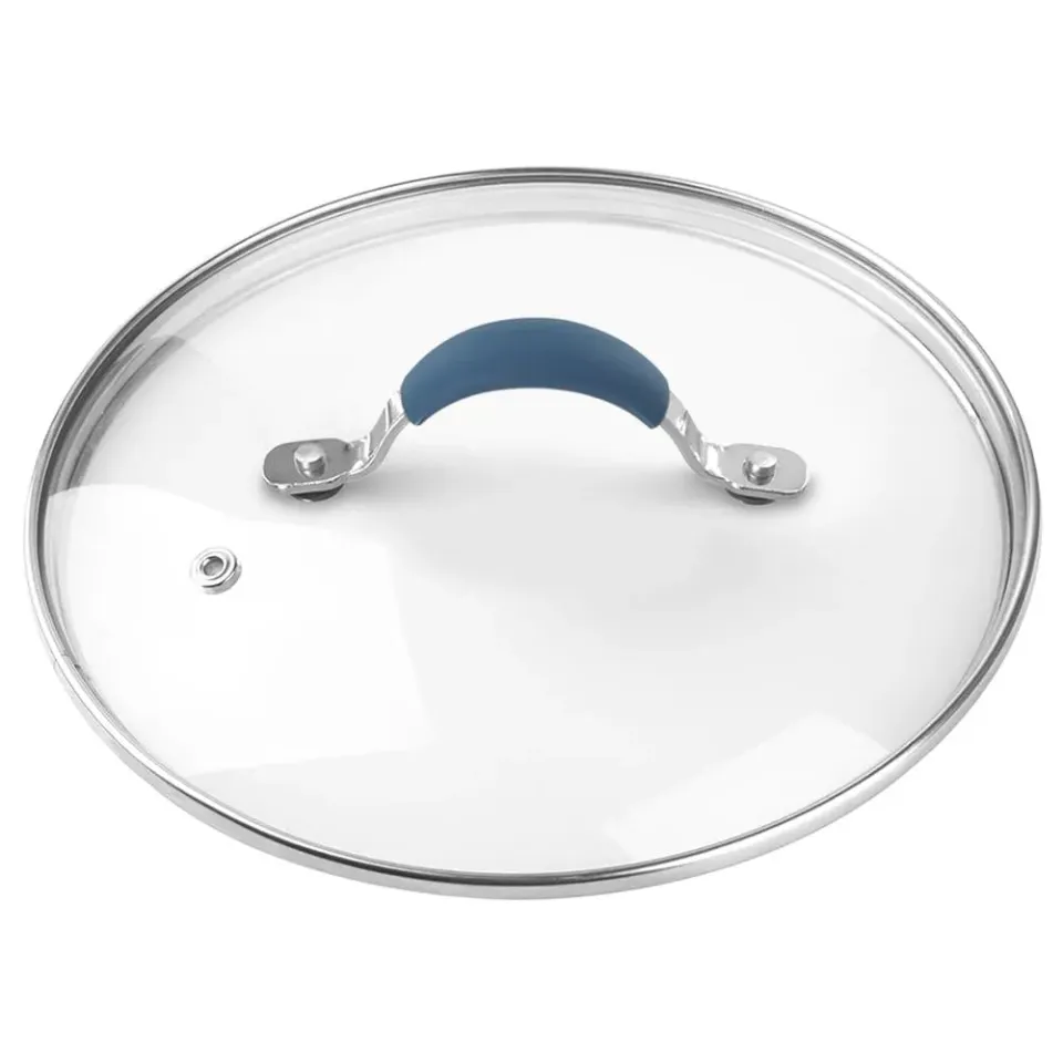 Nutrichef NCCW11 couvercle cocotte verre 24 cm transparent