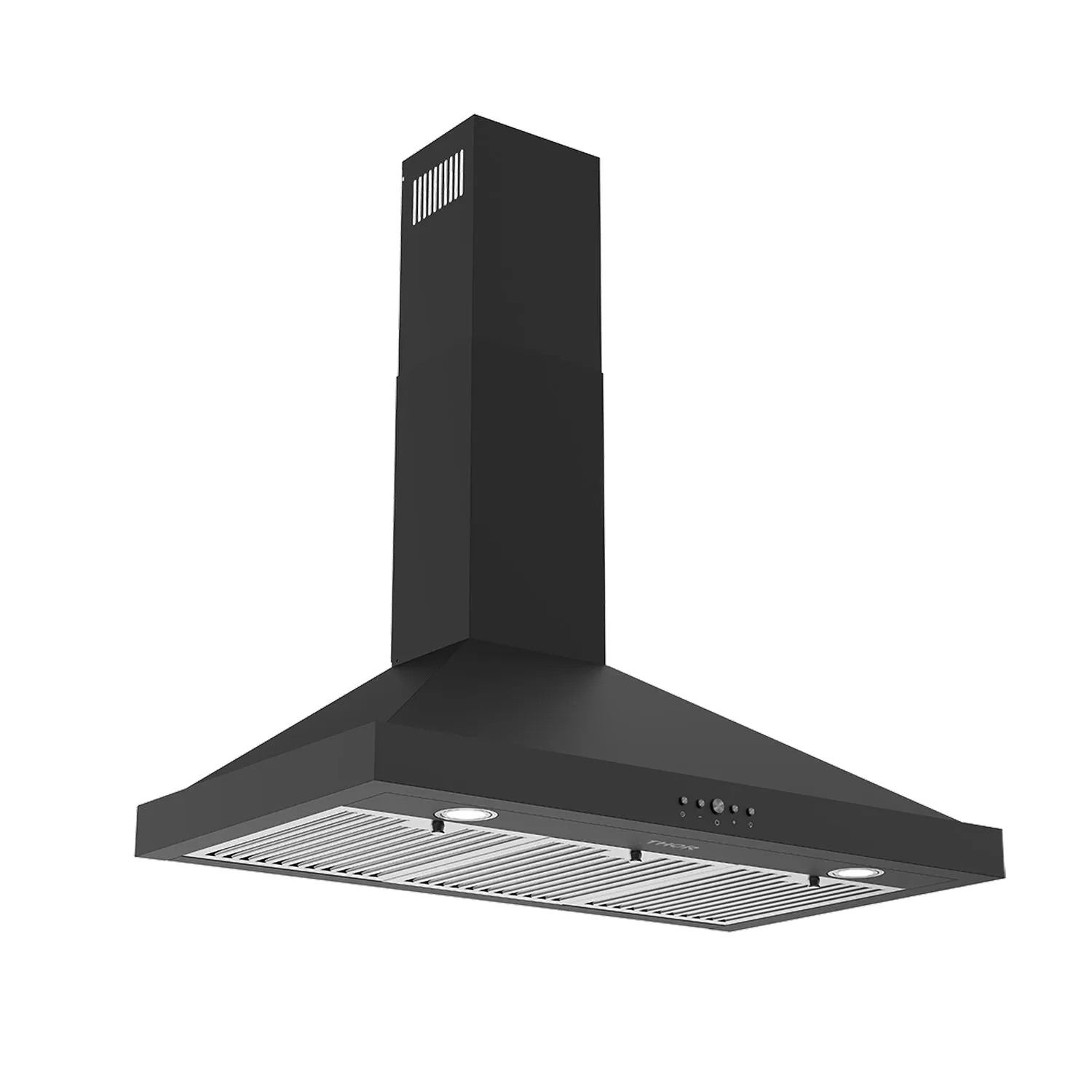 Thor Kitchen hotte cheminée murale 36 pouces noire 350 CFM