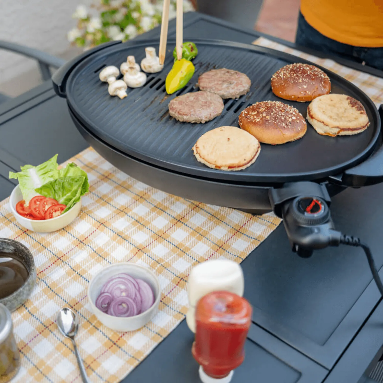 Steba VG 350 Big grill barbecue 55x41 cm céramique