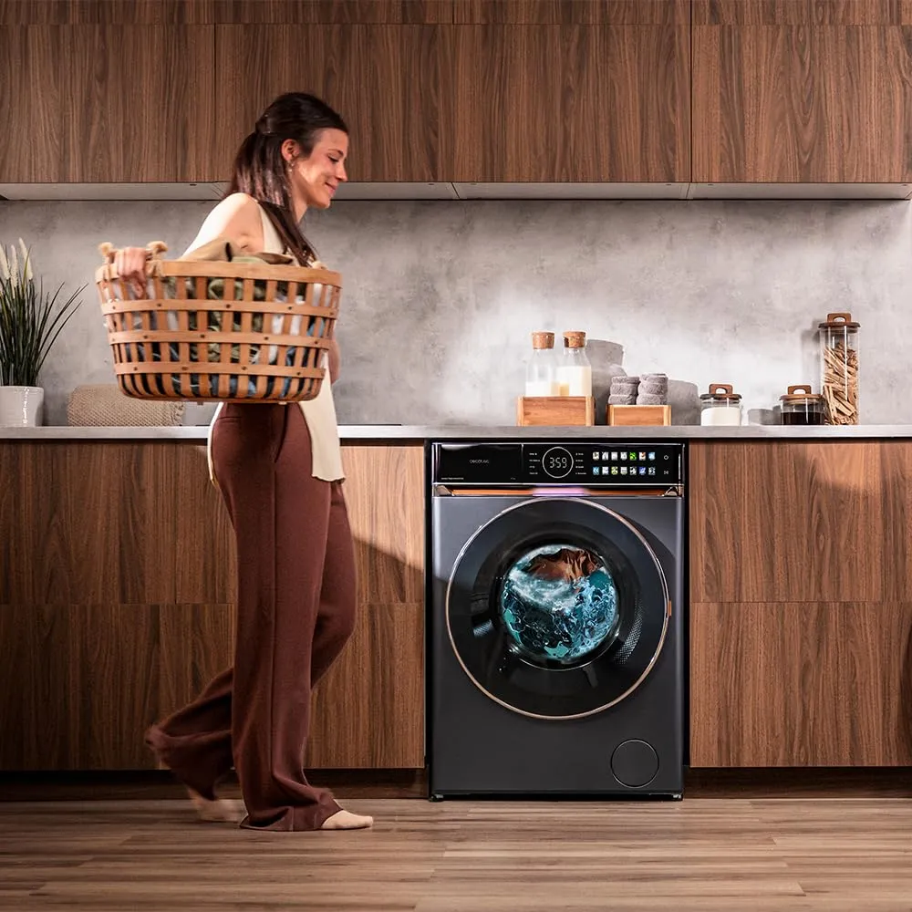 Cecotec Bolero DressCode 12980 lave-linge 12 kg acier