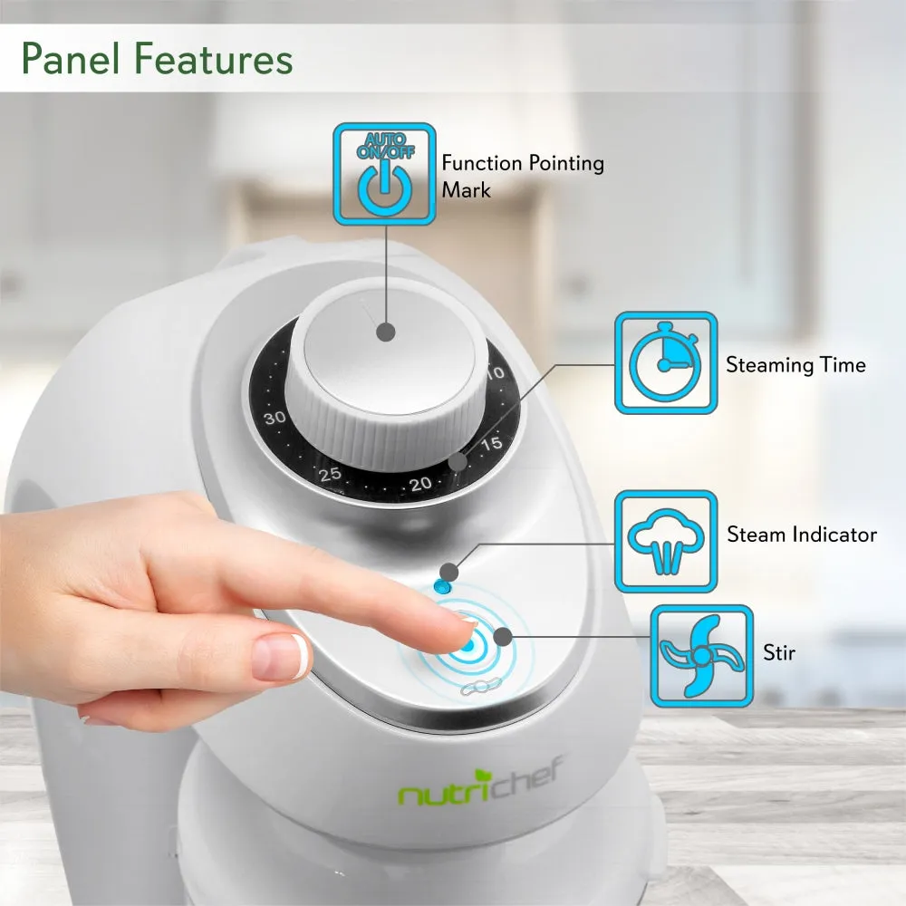 Nutrichef Robot bébé cuiseur mixeur 300 ml