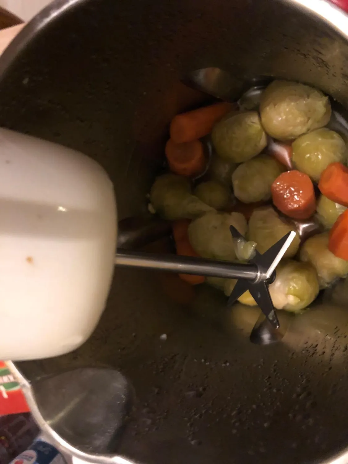 H.Koenig MXC18 blender chauffant 1,1L rouge soupe mixée