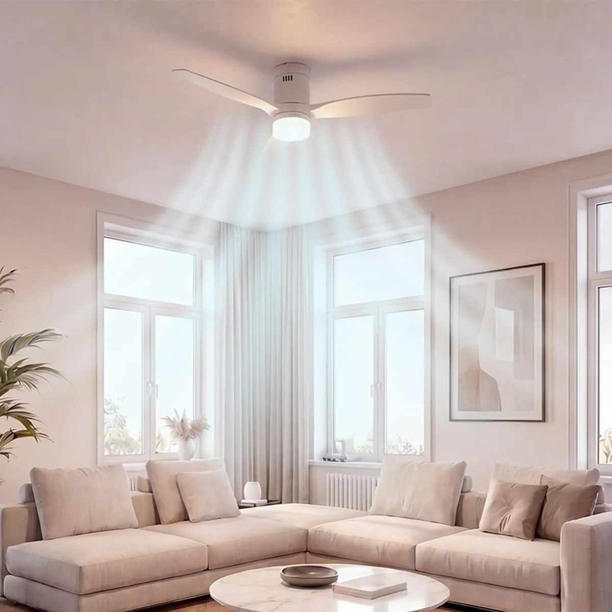 Cecotec EnergySilence Aero 4600 ventilateur plafond 132 cm