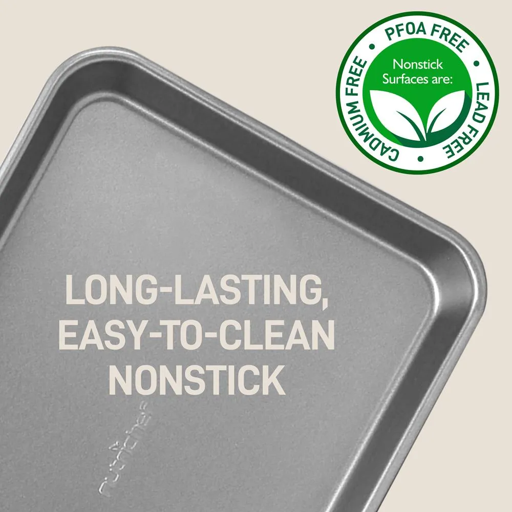 Nutrichef NC2TRGY plaque cuisson antiadhésive lot 2