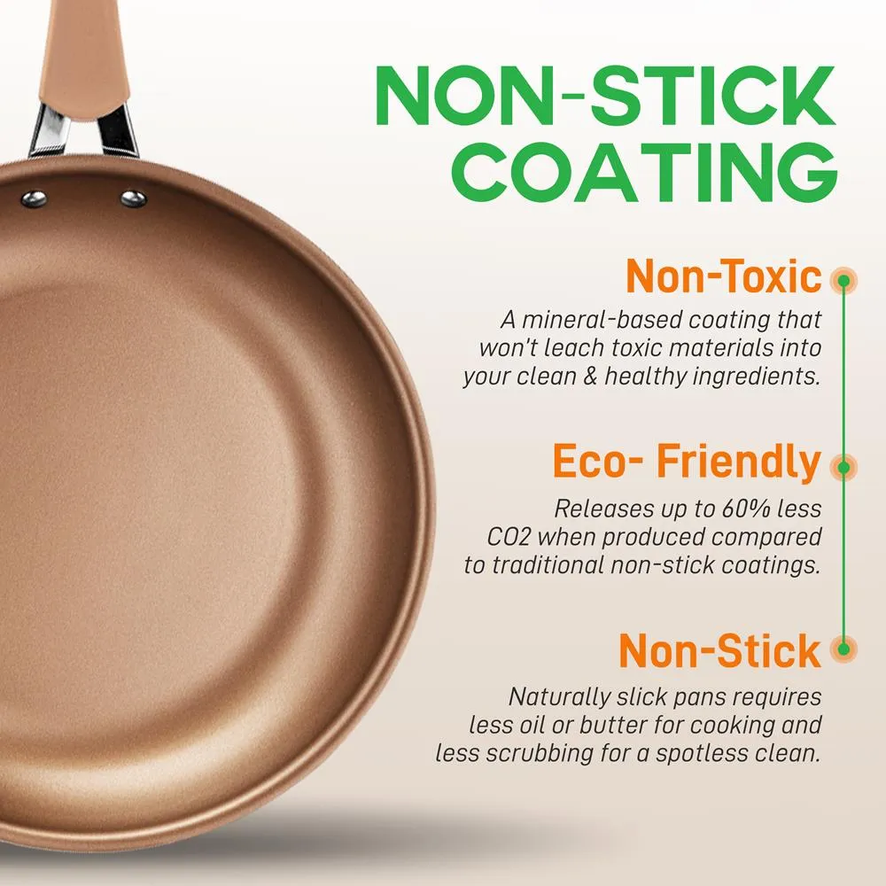 Nutrichef poêle 26 cm antiadhésive induction