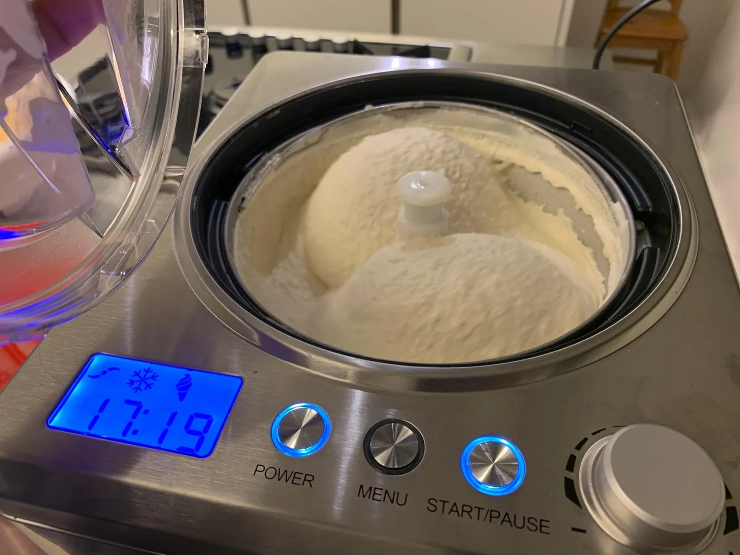 H.Koenig HF340 sorbetière turbine à glace 2L