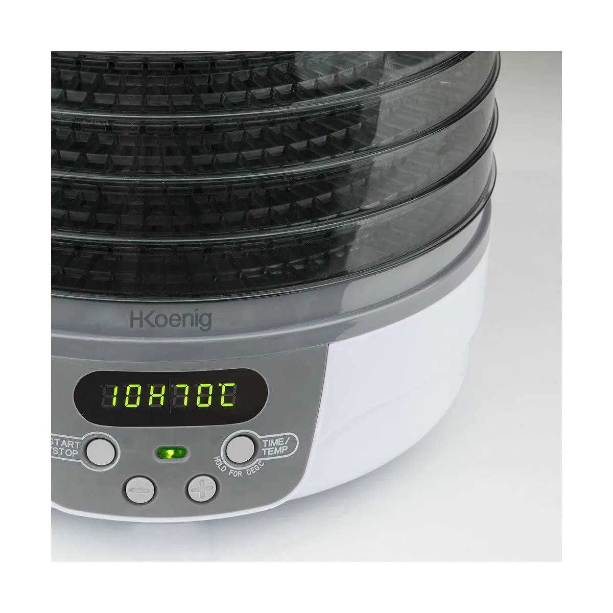 H.Koenig DSY700 déshydrateur alimentaire 5 plateaux blanc