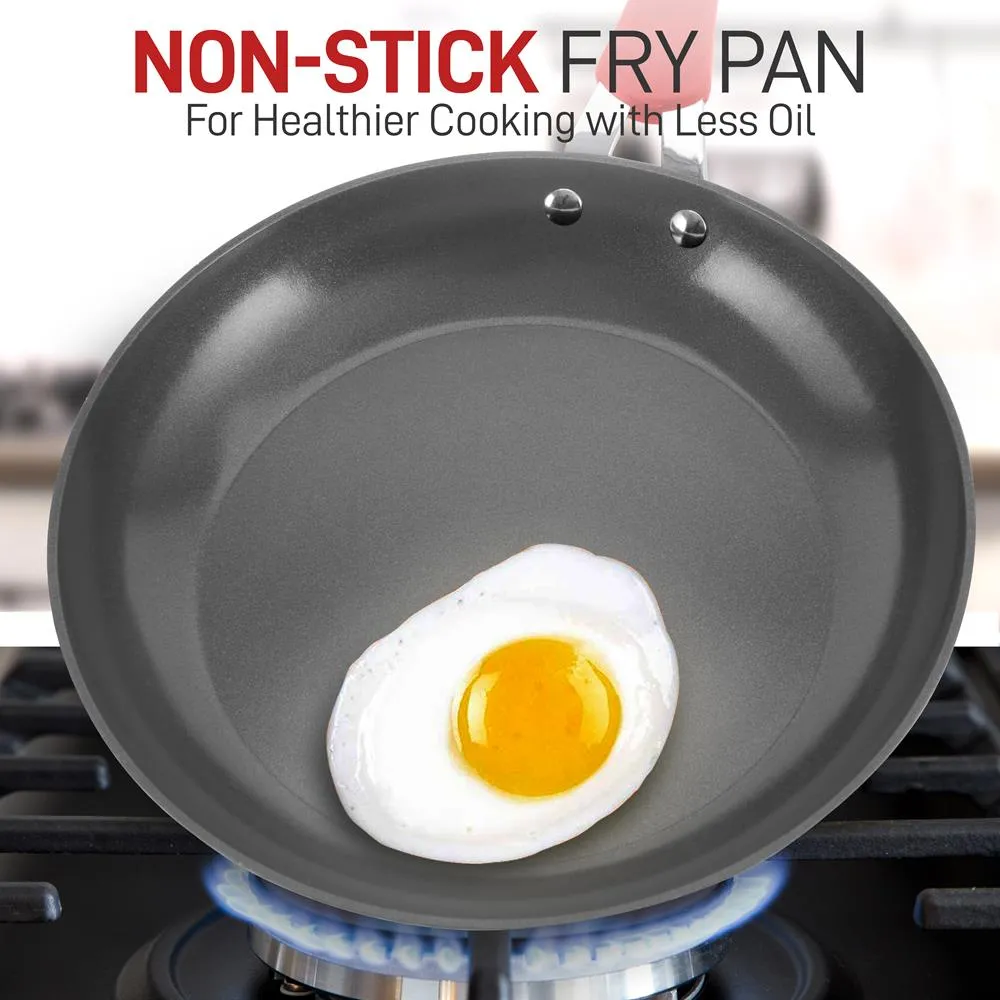 Nutrichef 28 cm poêle à frire antiadhésive induction