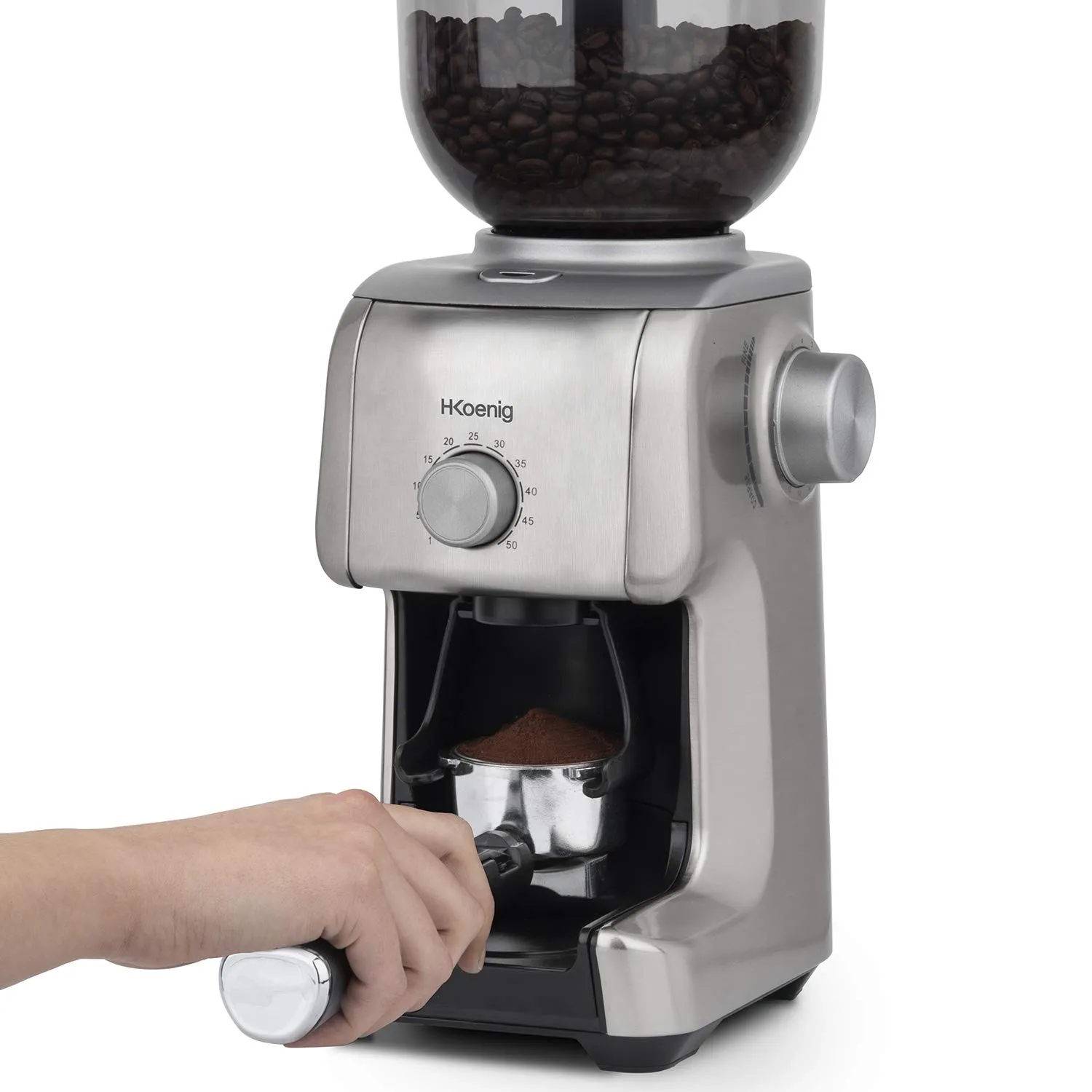 H.Koenig GRD830 moulin café grain 400g 16 moutures