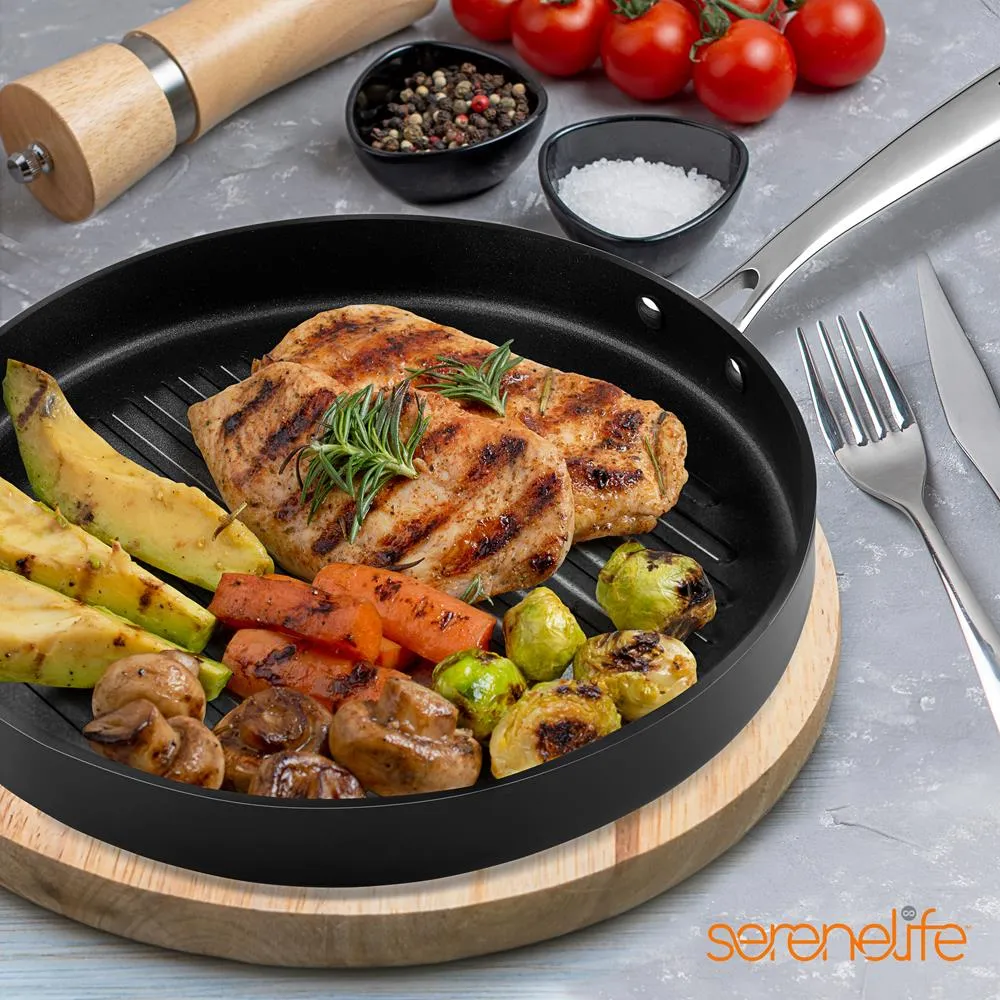 Nutrichef NCGPRD72 grill 30 cm antiadhésif 5 L