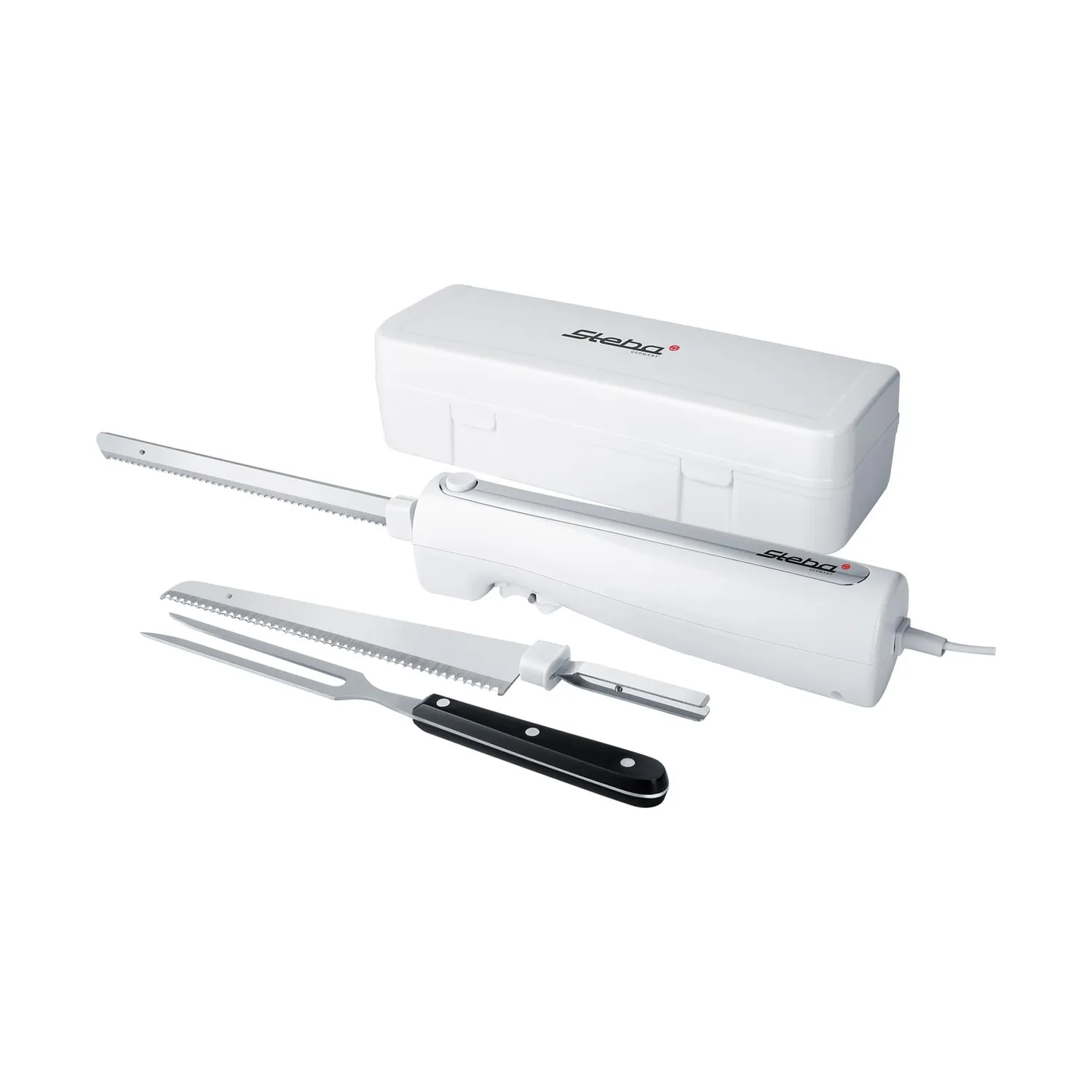 Steba EM 3 couteau électrique inox 2 lames