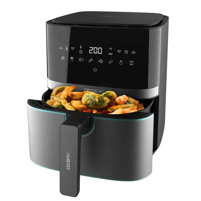 Cecotec Cecofry Full InoxBlack Pro 5500 friteuse 5,5 L noire