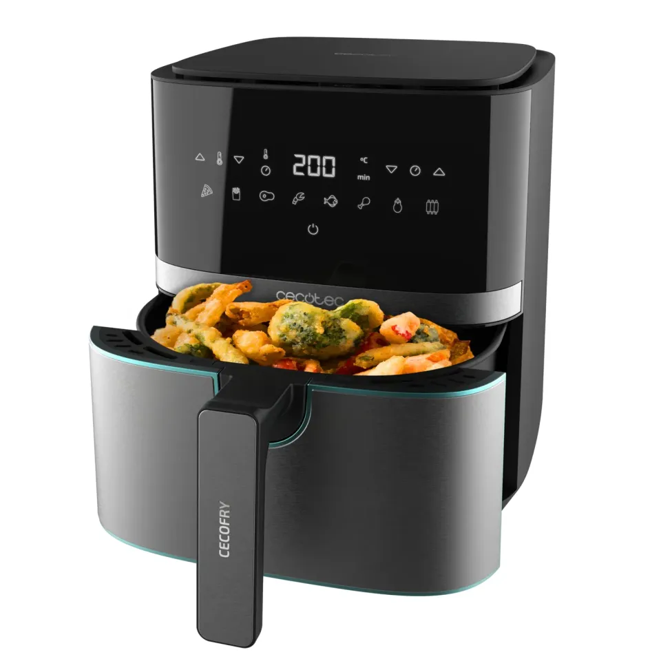 Cecotec Cecofry Full InoxBlack Pro 5500 friteuse 5,5 L noire