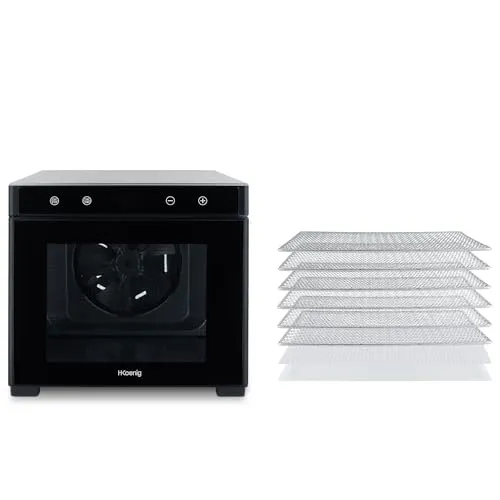 H.Koenig DSY900 déshydrateur 6 plateaux 650 W tactile