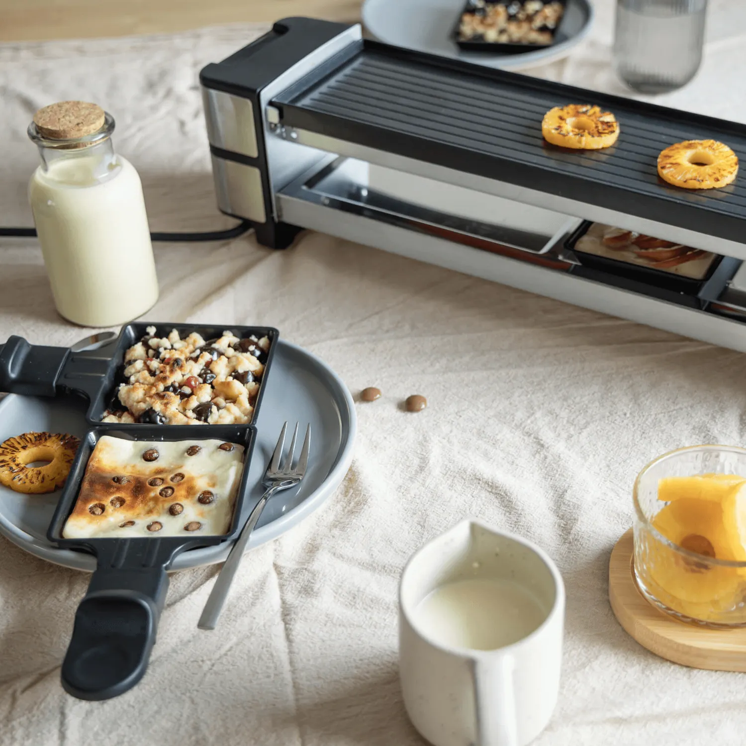 Steba RC 140 raclette fonte 4 poêlons sans PFAS
