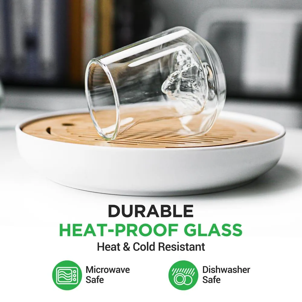 Nutrichef verres double paroi 240 ml lot 2