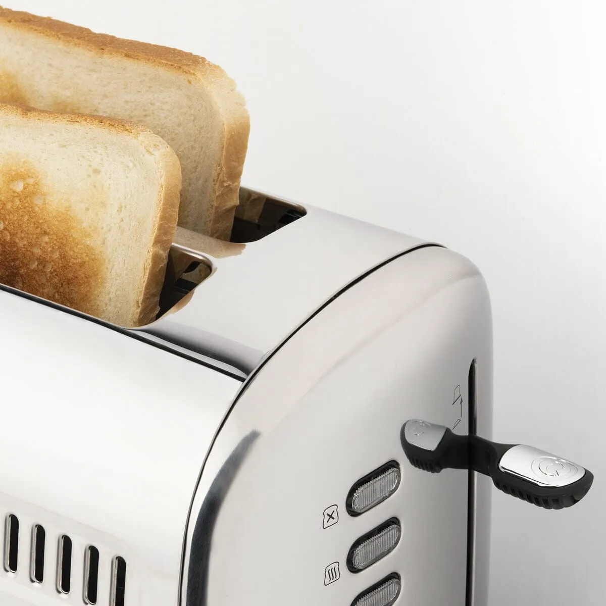 H.Koenig TOS9 grille-pain 2 tranches inox 7 niveaux
